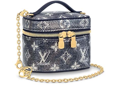 micro vanity louis vuitton|Louis Vuitton pouch with chain.